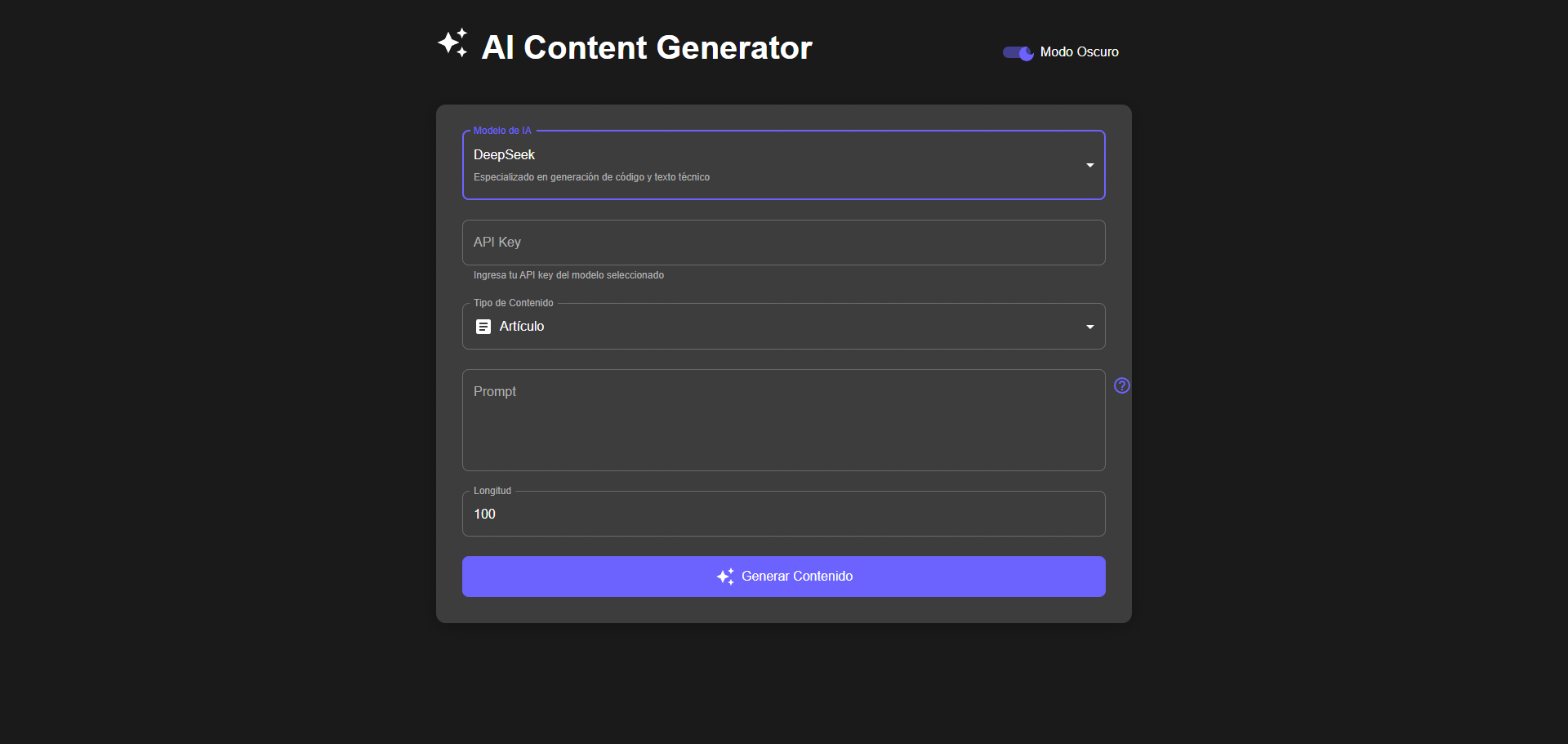 AI Content Generator